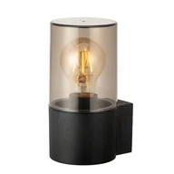 Lampy ogrodowe - Kinkiet zewnętrzny Hager 1 IP54 BK AZ5863 Azzardo - miniaturka - grafika 1