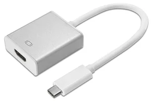 Maclean Adapter USB-C HDMI metalowa obudow MCTV-841 - Adaptery i przejściówki - miniaturka - grafika 2
