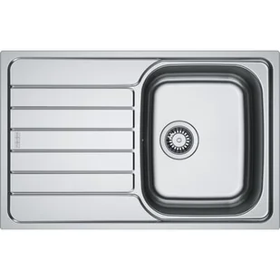 FRANKE Spark SKL 611-78/50 101.0712.233 Len 50x78 Zlewozmywak jednokomorowy z ociekaczem - Zlewozmywaki - miniaturka - grafika 1