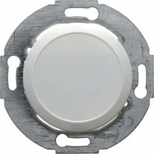 Hager polo Serie 1930/Glas Zaślepka z płytką czołową biały 100920 100920 - Klawisze i ramki - miniaturka - grafika 1