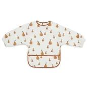 Śliniaki i fartuszki - Jollein - Śliniak fartuszkowy wodoodporny z kieszonką Pear - miniaturka - grafika 1