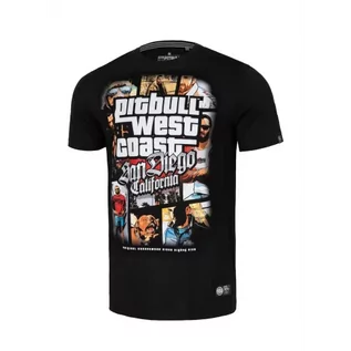 Koszulki sportowe męskie - Pit Bull T-Shirt Koszulka Most Wanted - grafika 1