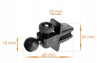 Ramię mocujące uchwyt do kratki - HA2 - Uchwyty samochodowe do telefonów - miniaturka - grafika 3