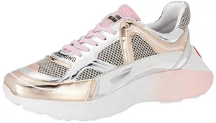 Love Moschino Damskie trampki Ja15016g1giq101b41 W.Sneakers, wielokolorowe, rozmiar 38, Wielobarwny, 41 EU - Trampki damskie - miniaturka - grafika 1