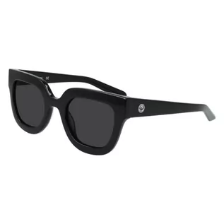 Okulary przeciwsłoneczne - Dragon Damskie okulary przeciwsłoneczne DR Purser Czarne/Humo Ll, 49, Czarny/Humo Ll, 49 EU - grafika 1