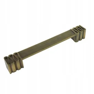 Klasyczny Uchwyt Meblowy Rozstaw 128 MM/160 MM BRĄZ MAT - Meble modułowe i akcesoria - miniaturka - grafika 1