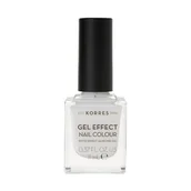 Lakiery do paznokci - Korres Sweet Almond Nail Colour Nr 01 Blanc White - miniaturka - grafika 1
