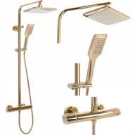 Zestawy prysznicowe - REA-P7102 Tom Gold Zestaw natryskowy - miniaturka - grafika 1