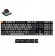 Klawiatury - Keychron K5 QMK Wireless Mechanical Keyboard Version 2 White K5X-A3 - miniaturka - grafika 1