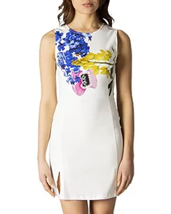 Desigual Damska sukienka Vest_Audrey Casual, biały, L - Sukienki - miniaturka - grafika 1