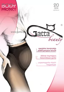 Rajstopy Body Protect 20 DEN Beige (Rozmiar 3) - Rajstopy - miniaturka - grafika 1