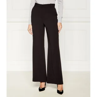 Calvin Klein Spodnie | flare fit - Spodnie damskie - miniaturka - grafika 1