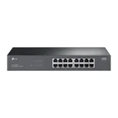 Switche - TP-Link LS1016G łącza sieciowe Nie zarządzany Gigabit Ethernet (10/100/1000) Czarny - miniaturka - grafika 1