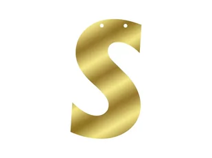 Baner Personalizowany łączony - litera S - Dekoracje sali - miniaturka - grafika 1