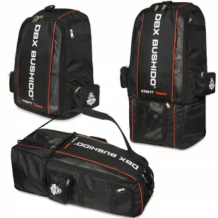 Torba Treningowa Bushido 3 W 1 Plecak+Torba Dbx-Sb-21 Black - Torby sportowe - miniaturka - grafika 1