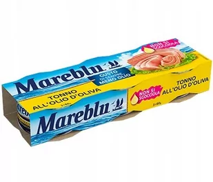 Mareblu Tonno tuńczyk w oliwie z oliwek 3x80g - Konserwy i dania rybne - miniaturka - grafika 1