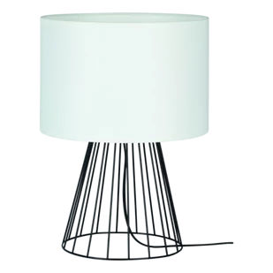 Britop Lampa stołowa Valene z kloszem tekstylnym, 44 cm - Lampy stojące - miniaturka - grafika 1
