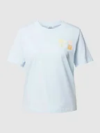 Koszulki i topy damskie - T-shirt z okrągłym dekoltem - miniaturka - grafika 1