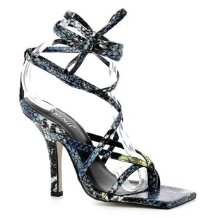 Sandały damskie na szpilce CARINII - Carinii - Klapki i japonki damskie - miniaturka - grafika 1