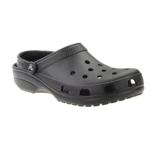 Crocs, Klapki damskie, Classic Roomy Fit "Black", rozmiar 39/40 - Klapki i japonki damskie - miniaturka - grafika 1