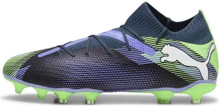 Puma Future 7 Pro FG/AG buty piłkarskie unisex szary biały fizzy apple Gr 42.5 - Piłka nożna - miniaturka - grafika 1