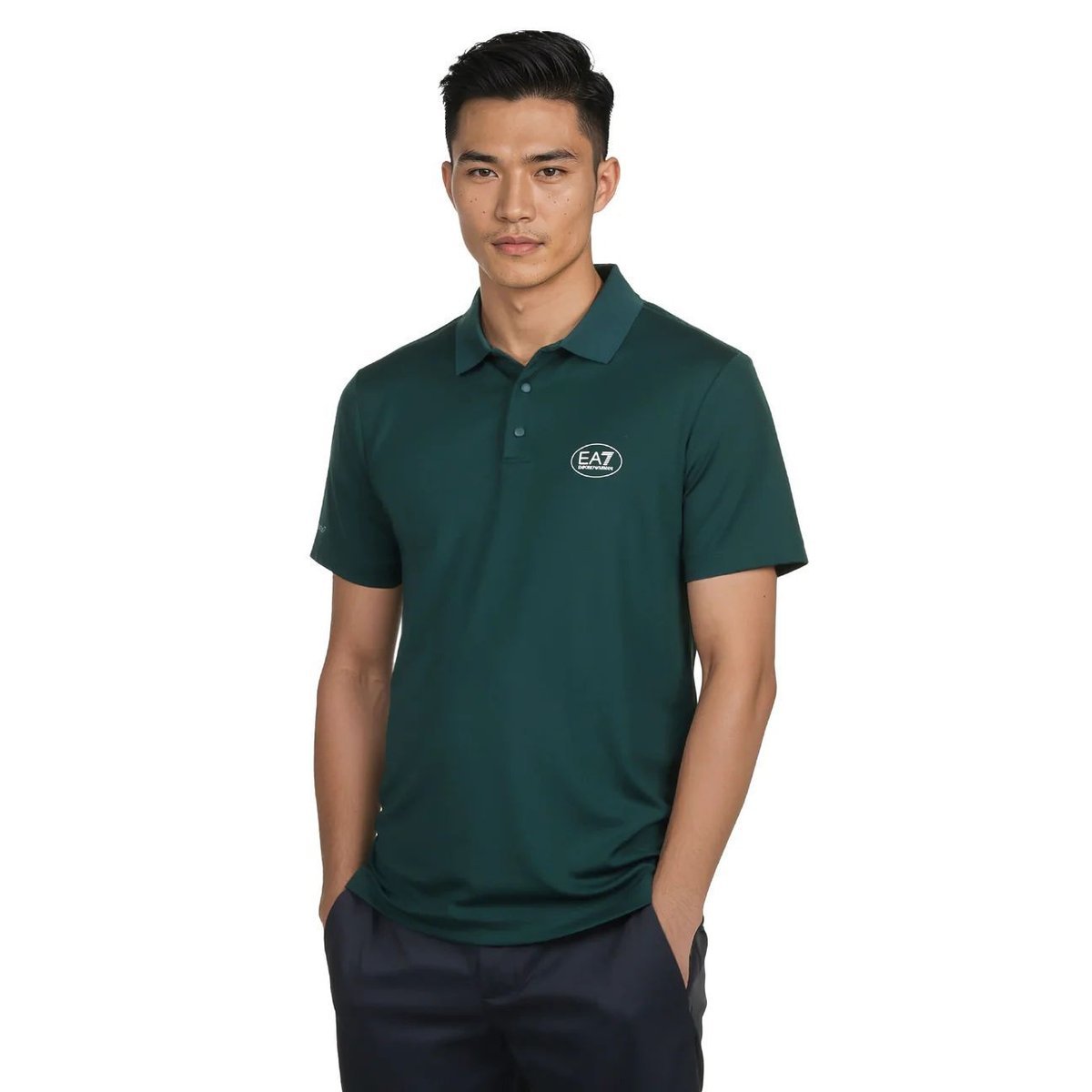 polo uomo ea7 7m000834 af16428 ub011 ponderosa pine