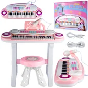 Instrumenty muzyczne dla dzieci - Organy 37 Klawiszy Pianinko Mp3 Keyboard USB Mikrofon Dla Dzieci - miniaturka - grafika 1