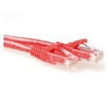 Microconnect UTP CAT6a 0.5m kabel sieciowy (0,5 m, RJ-45, RJ-45, Czerwony