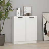 Komody - Lumarko Komoda, biała, 60x30x70 cm, materiał drewnopochodny - miniaturka - grafika 1