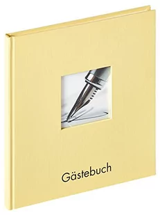 Walther Fun Guestbook cream 23x25 72 white Pages GB205H GB-205-H - Albumy fotograficzne - miniaturka - grafika 1