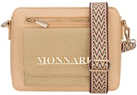 Torebki damskie - Torebka LISTONOSZKA MONNARI Aztecki Pasek ŻÓŁTA - miniaturka - grafika 1