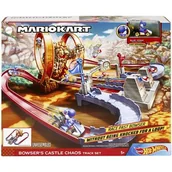 Tory, garaże, parkingi - Mattel MarioKart Bowsers Castle Chaos, Tor wyścigów konnych - miniaturka - grafika 1