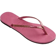 Klapki i japonki damskie - Havaianas Damskie japonki You Glitter Velvet Rose, rozmiar 3/numeryczne_37, Aksamitna róża, 35/36 EU - miniaturka - grafika 1