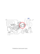 Części i akcesoria do maszyn rolniczych - NEW HOLLAND CASE Wałek zębaty pompy hydraulicznej CNH 4724168 4724168 - miniaturka - grafika 1