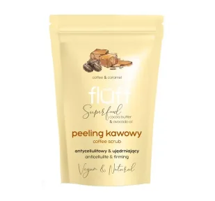 Fluff Fluff Peeling kawowy do ciała karmel 100g - Peelingi do ciała - miniaturka - grafika 1