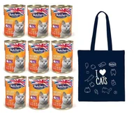 Mokra karma dla kotów - Butchers Natural&Healthy Cat z Dziczyzną kawałki w galarecie 12 x 400 g mokra karma dla dorosłych kotów 12 x 400g + TORBA GRATIS - miniaturka - grafika 1