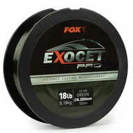Żyłki wędkarskie - ŻYŁKA TONĄCA FOX EXOCET PRO LV GREEN 18 LB 1000 M - miniaturka - grafika 1