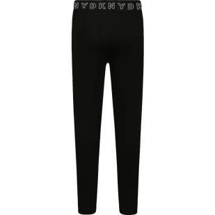 DKNY Kids Legginsy | Slim Fit - Spodnie sportowe damskie - miniaturka - grafika 1