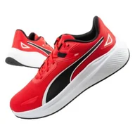 Buty sportowe męskie - Buty męskie sportowe Puma Skyrocket Lite r.41 lekkie czerwone - miniaturka - grafika 1