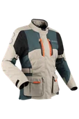 Odzież motocyklowa - Kurtka Motocyklowa Bering Siberia Beżowy/Szary/PomarańczowyM - miniaturka - grafika 1