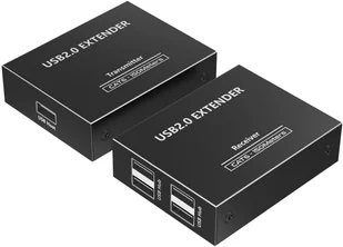 PREMIUMCORD 4-port USB 2.0 extender po Cat5/Cat5e/Cat6 do 150m - Kable - miniaturka - grafika 1