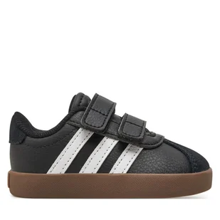 Sneakersy adidas Vl Court 3.0 Cf I ID9156 Czarny - Buty dla chłopców - miniaturka - grafika 1