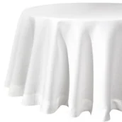 Obrusy i serwetki - Obrus EUROFIRANY Ellen 150 x 150 cm Biały - miniaturka - grafika 1