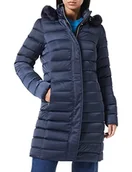 Kurtki damskie - Geox Damska kurtka puchowa w kolorze czarnym, rozmiar 44 (DE) - miniaturka - grafika 1