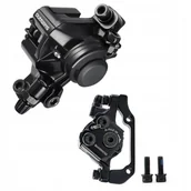 Hamulce rowerowe - Shimano Zacisk hamulca tarczowego BR-M375 czarny / Montaż: uniwersalny - miniaturka - grafika 1