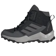Buty trekkingowe damskie - Buty adidas Terrex AX4-R Mid IF6520 czarny 36 2/3 - miniaturka - grafika 1