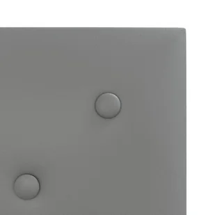 vidaXL Panele ścienne, 12 szt., szare, 30x30 cm, sztuczna skóra 343977 - Panele ścienne i boazeria - miniaturka - grafika 7