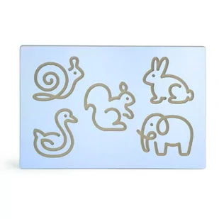 VIGA Panel wymienny zwierzęta V50864 - Zabawki kreatywne - miniaturka - grafika 1