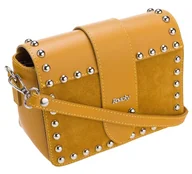 Torebki damskie - Niewielka, rockowa listonoszka damska z nitami Rovicky - miniaturka - grafika 1