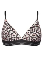 Biustonosze - Guess Biustonosz bezfiszbinowy O5RC25 KCOJ0 Beżowy - miniaturka - grafika 1